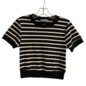 NWOT Atelier by Kirious Short Sleeve Sweater Shirt Size S